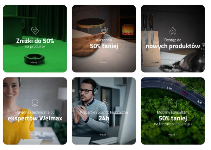 klub welmax korzysci